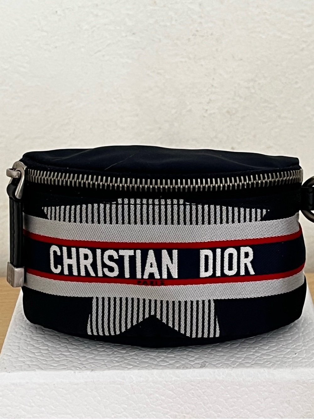 Dior Star-And-Stripe Mini Bag Charm Pouch Box Dustbag Ltd Ed Rare Collectible
